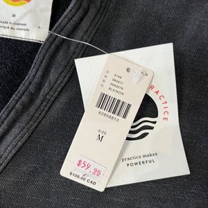NWT From Anthropologie Daily Practice Hooded Sweatshirt M